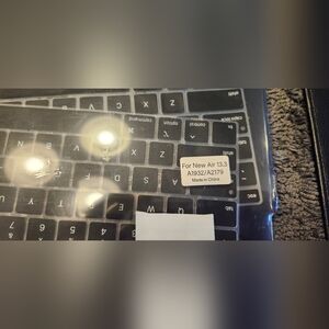 Clear Keyboard Cover for MacBook